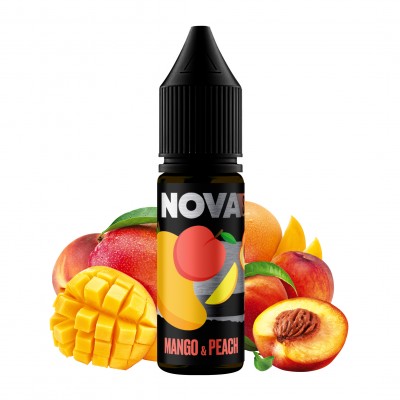 Рідина Chaser Nova Salt 30 мл 30 мг зі смаком Манго і Персика (Mango Peach)