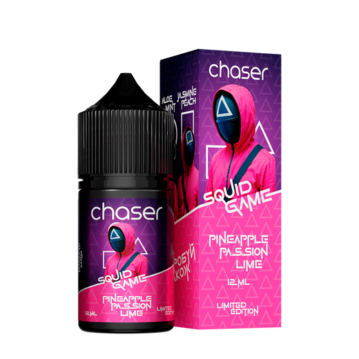Набор Chaser Squid Game Pineapple Passion Lime (Ананас Маракуйя Лайм) 30 мл 50 мг