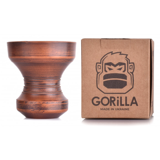 Чаша глиняна Gorilla Turka Brown (Коричневий)