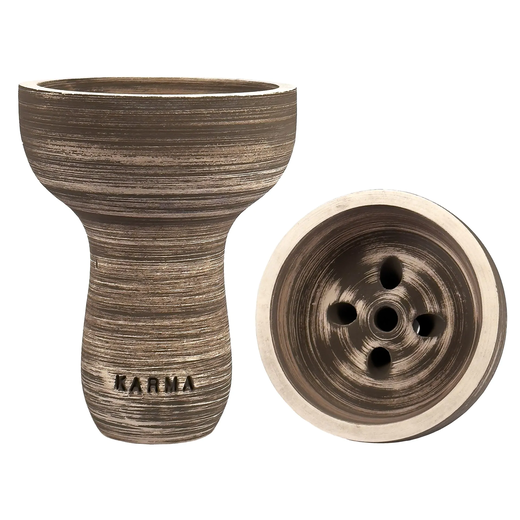 Чаша глиняная Karma Классическая Grey (Серый)