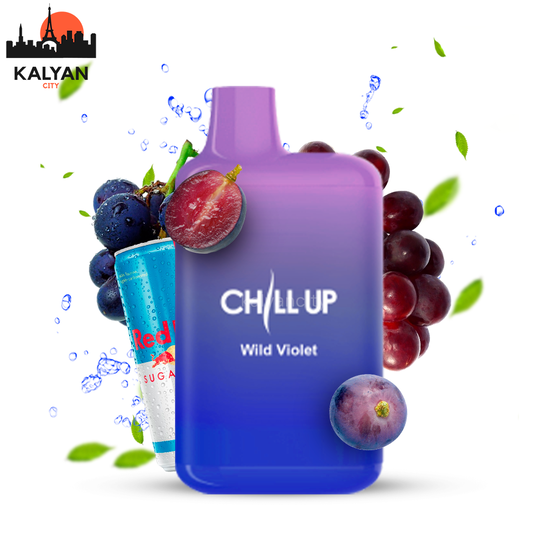 Одноразка Chill Up 4000 Grape Energy (Виноградный энергетик)