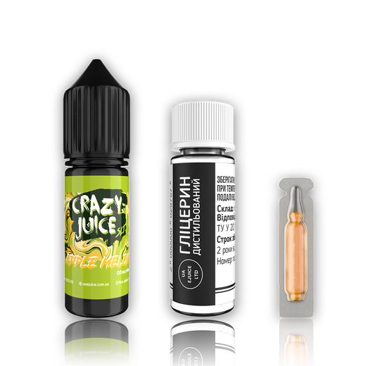 Набір Crazy Juice Apple Melon (Яблуко Диня) 15мл 50мг