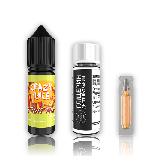 Набор Crazy Juice Fruit Mix (Фруктовый Микс) 15мл 65мг