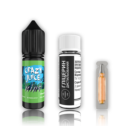 Набор Crazy Juice Mint (Мята) 15мл 65мг