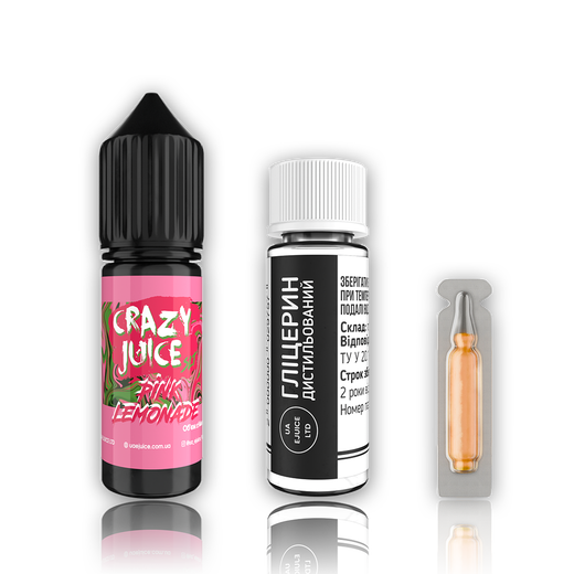 Набор Crazy Juice Pink Lemonade (Розовый Лимонад) 15мл 65мг
