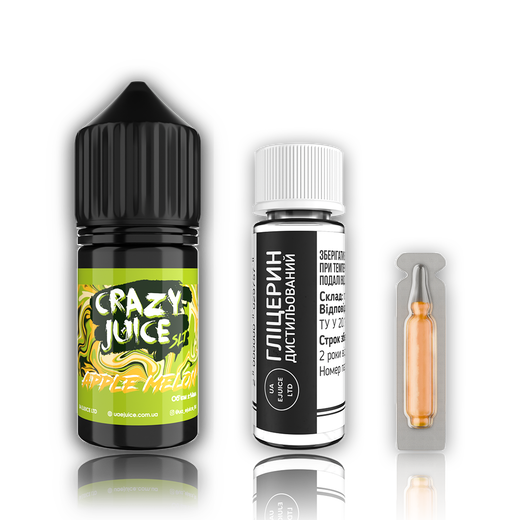 Набор Crazy Juice Apple Melon (Яблуко Диня) 30мл 50мг