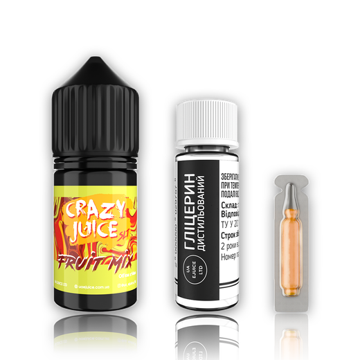Набор Crazy Juice Fruit Mix (Фруктовый Микс) 30мл 50мг