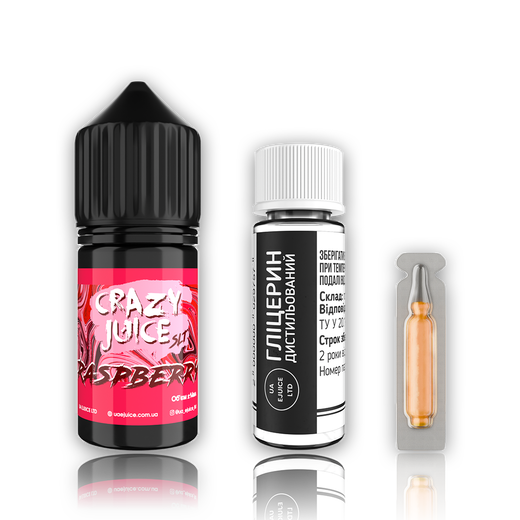 Набор Crazy Juice Raspberry (Малина) 30мл 50мг