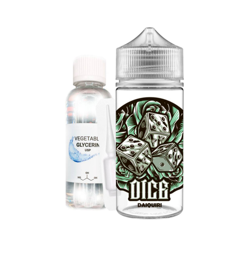 Набор органической жидкости Dice Organic Daiquiri (Лимон Клубника) 100 мл 3 мг