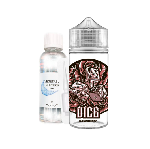 Набор органической жидкости Dice Organic Raspberry (Малина) 100 мл 3 мг