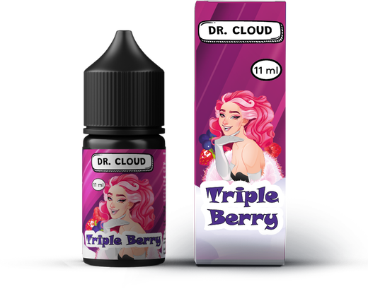 Набор Dr.Cloud 30 мл 50 мг Tripple Berry (Ягоды)