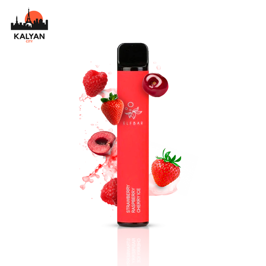 ELF BAR 1500 Strawberry Raspberry Cherry Ice (Полуниця Малина Вишня Айс)