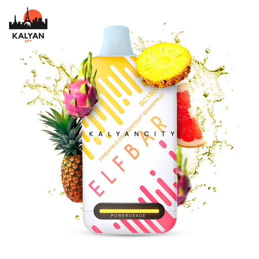 Elf Bar BC18000 Pineapple Dragonfruit Grapefruit (Ананас Драгонфрут Грейпфрут)