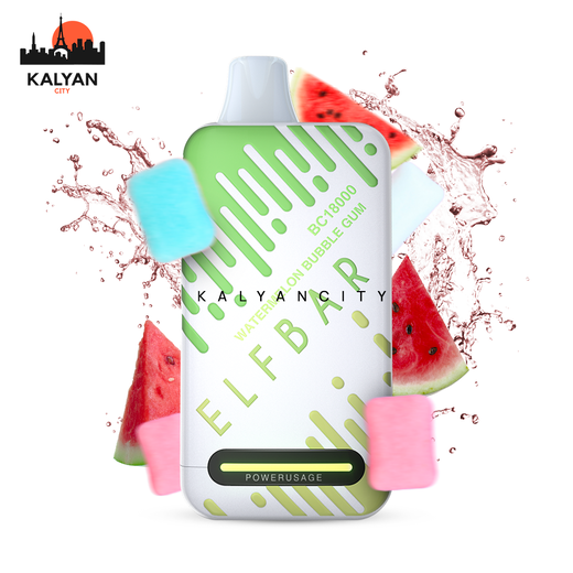 Elf Bar BC18000 Watermelon Bubble Gum (Арбузная жвачка)