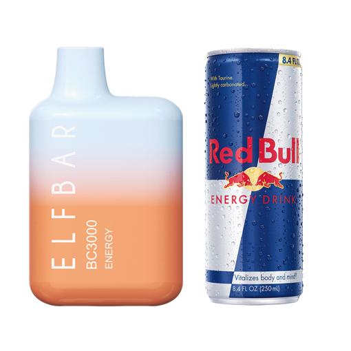 Elf Bar BC3000 Energy (Енергетичне газування Red Bull)