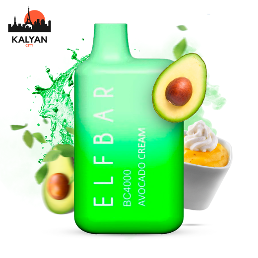 Elf Bar BC4000 Avocado cream (Крем из авокадо)