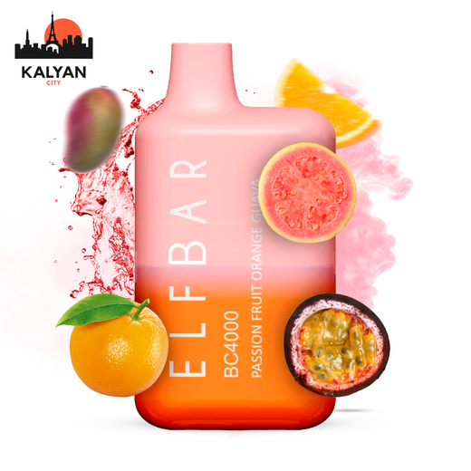 Elf Bar BC4000 Passion fruit orange guava (Маракуя Апельсин Гуава)