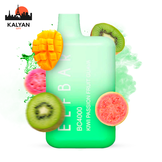 Elf Bar BC4000 Kiwi Passion fruit guava (Киви Маракуйа Гуава)