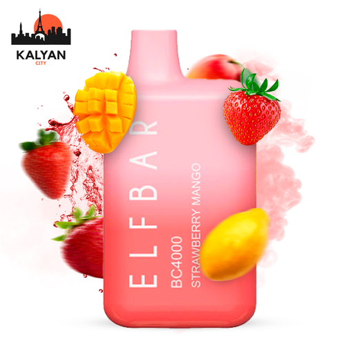 Elf Bar BC4000 Strawberry Mango (Клубника Манго)