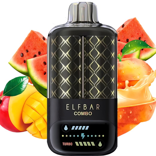 Одноразка ELF BAR Combo 20000-25000 Peach Mango &  Watermelon (Персик Манго и Арбуз)