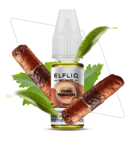 Рідина Elf Liq 10 мл 50 мг Cuba Tobacco (Кубинський тютюн)