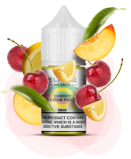 Солевая жидкость Elf Bar Elf Liq 30 мл 50 мг Cherry Lemon Peach (Вишня Лимон Персик)