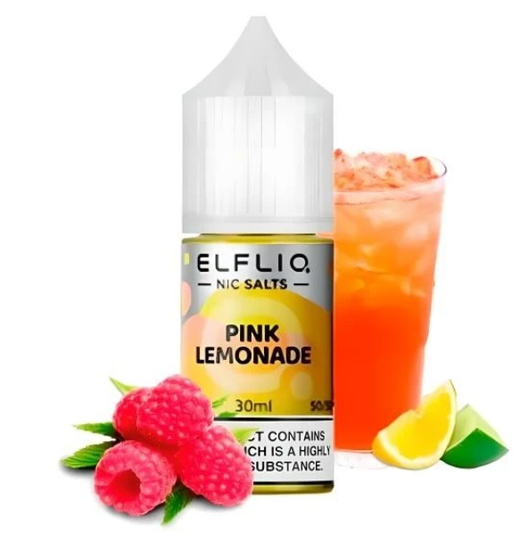 Рідина Elf Bar Elf Liq 30 мл 50 мг Pink Lemonade Soda (Рожевий Лимонад Содова)