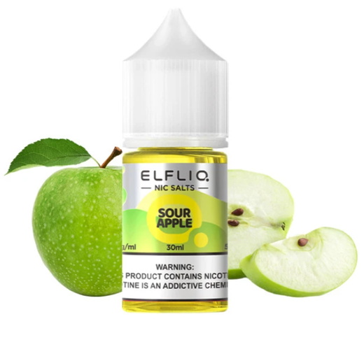 Жидкость Elf Bar Elf Liq 30 мл 50 мг Sour Apple (Кислое яблоко)