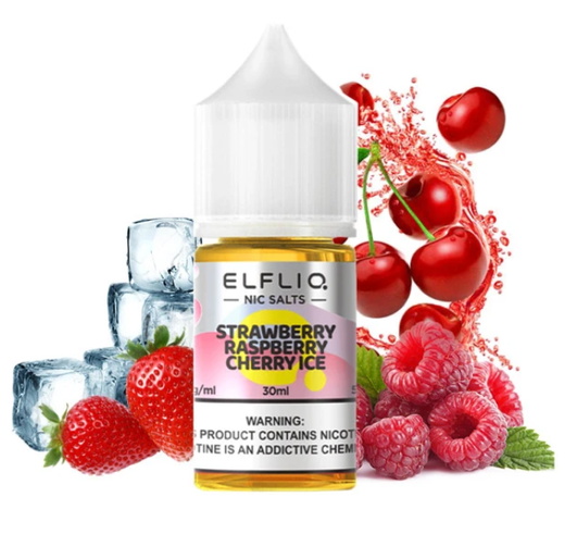 Жидкость Elf Bar Elf Liq 30 мл 50 мг Strawberry Cherry Lemon (Клубника Вишня Лимон)