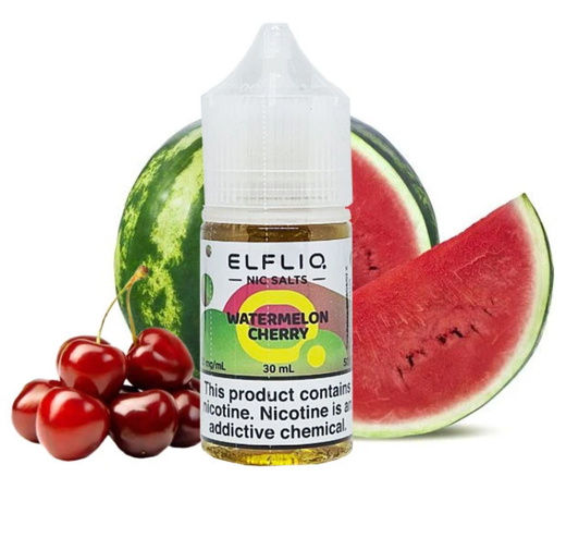 Жидкость Elf Bar Elf Liq 30 мл 50 мг Watermelon Cherry (Арбуз Вишня)