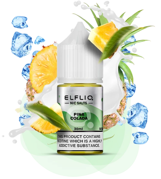 Солевая жидкость Elf Bar Elf Liq 30 мл 50 мг Pina Colada (Пина Колада)