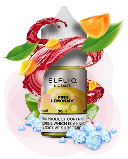 Солевая жидкость Elf Bar Elf Liq 30 мл 50 мг Pink Lemonade (Розовый Лимонад)