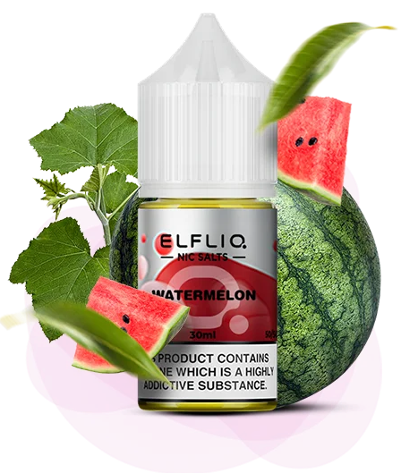 Солевая жидкость Elf Bar Elf Liq 30 мл 50 мг Watermelon (Арбуз)