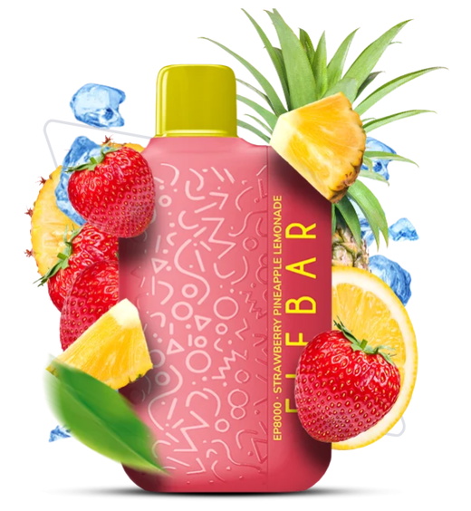 ELF BAR EP8000 Strawberry Pineapple Lemonade (Полуниця Ананас Лимонад)