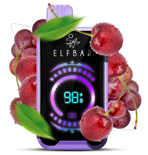 Elf Bar FS18000 Grape cherry (Виноград Вишня)