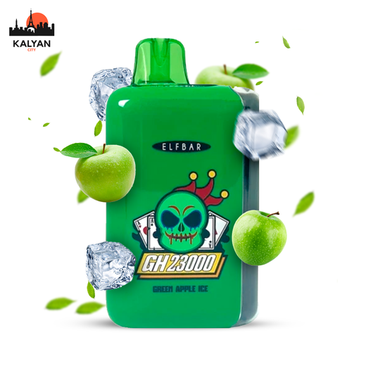 Elf Bar GH23000 Green Apple Ice (Яблоко Лед)