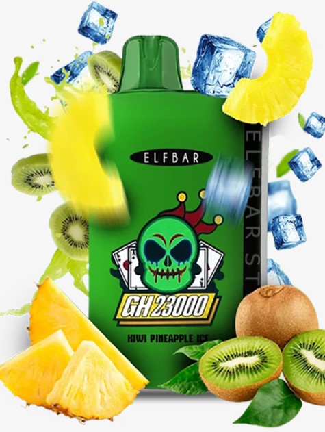 Elf Bar GH23000 Kiwi Pineapple Ice (Ківі Ананас Лід)