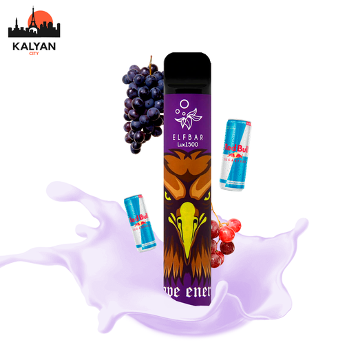 ELF BAR LUX 1500 Energy Grape (Виноград енергетик)