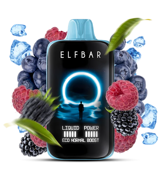 Elf Bar Moon Night 40000 Blue Razz Ice (Голубая малина Лед)