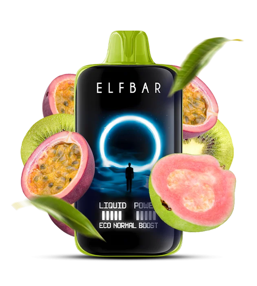 Elf Bar Moon Night 40000 Kiwi Passion Fruit Guava (Киви Маракуйя Гуава)