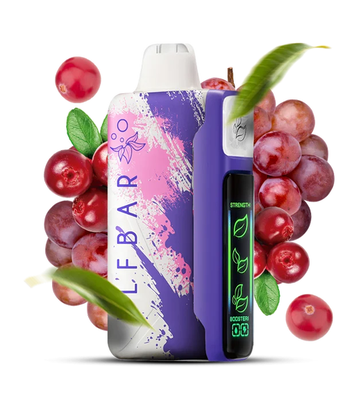 Elf Bar Nic King 30000 Grape Cranberry (Виноград Журавлина)
