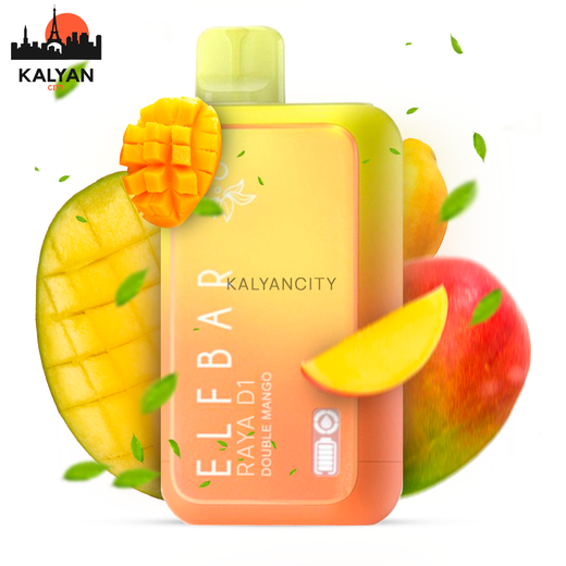 ELF BAR RAYA D1 Double Mango (Двойное Манго)