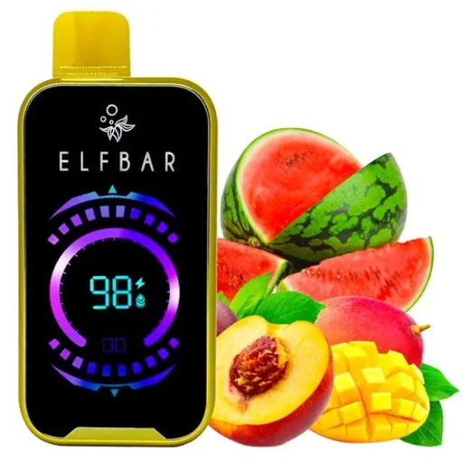 Одноразка ELF BAR RAYA D2 20 000 Mango Peach Watermelon (Манго персик арбуз)