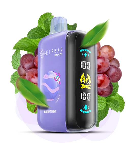 ELF BAR RAYA D3 25 000 Grape Mint (Виноград М'ята)