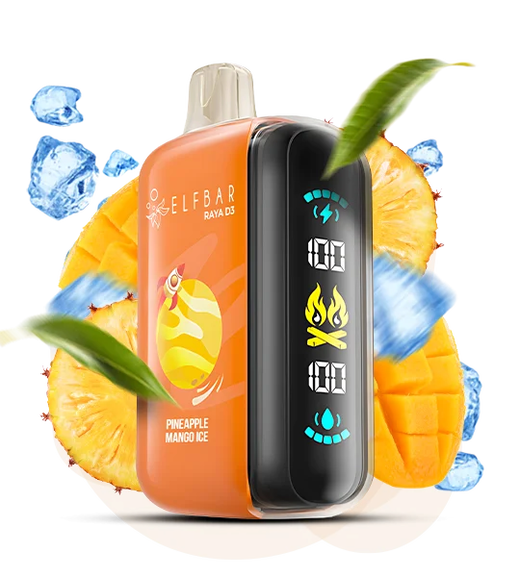 ELF BAR RAYA D3 25 000 Pineapple Mango Ice (Ананас Манго Лед)