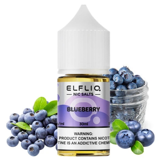 Жидкость ELFLIQ Blueberry (Черника) 30 мл 50 мг