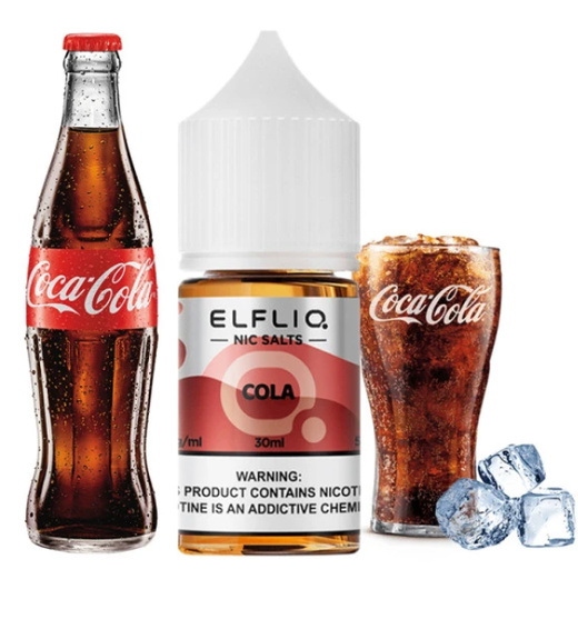 Жидкость ELFLIQ Cola (Кола) 30 мл 50 мг