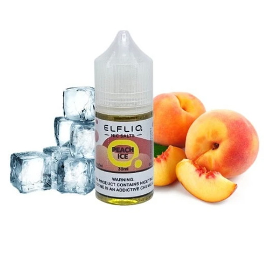 Жидкость ELFLIQ Peach Ice (Персик Лед) 30 мл 50 мг