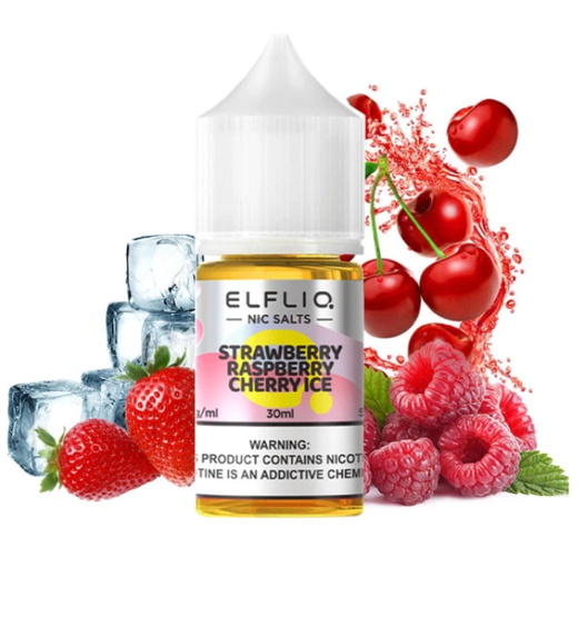 Жидкость ELFLIQ Strawberry Raspberry Cherry (Клубника Малина Вишня) 30 мл 50 мг