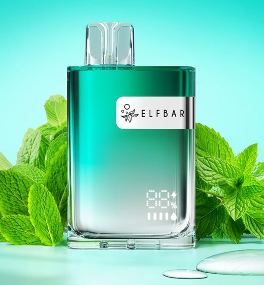 Одноразка ELFBAR CR8000 Mint Sea Breeze (М'ятний морський бриз)